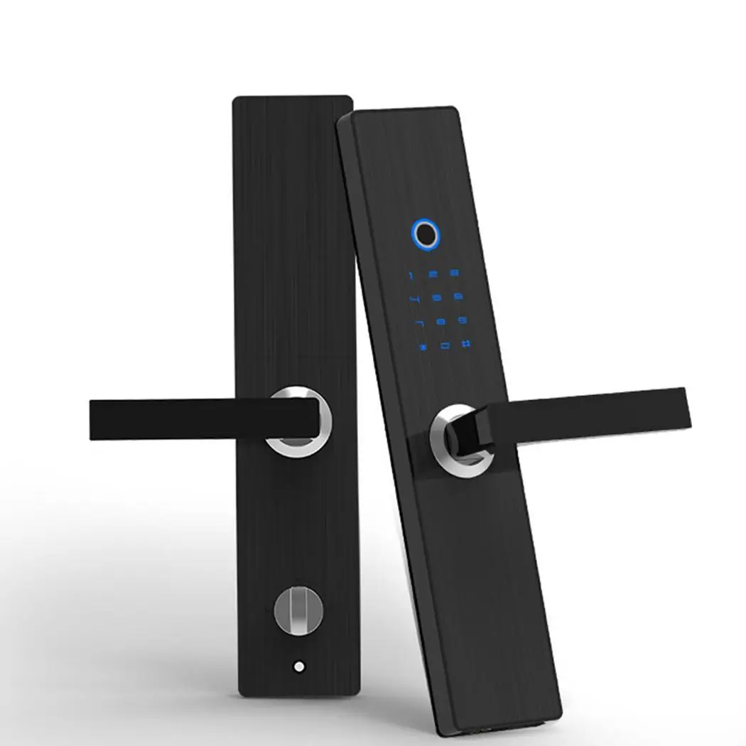 Общий умный дверной замок отпечатков пальцев Сенсорный микро USB пароль