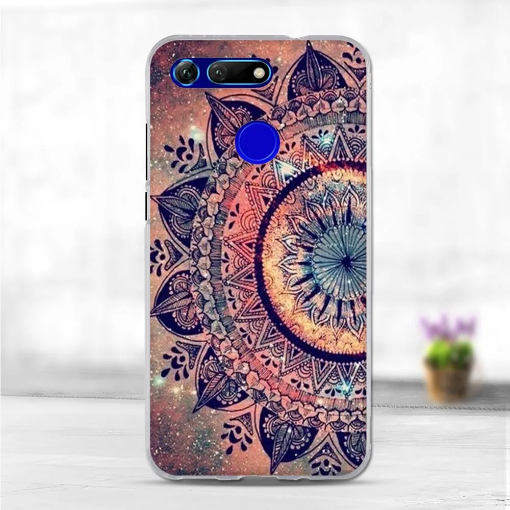 41 Чехол для Honor V20, чехол для huawei Honor View 20, мягкий силиконовый чехол, TPU, задняя крышка для huawei Honor V20, защитный чехол для телефона, Funda - Цвет: 41