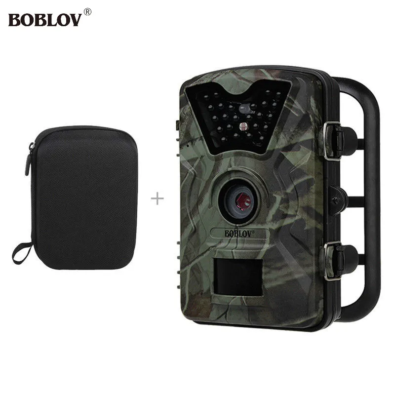 Boblov CT008 дикой природы Камера ловушка 12MP 1080 P игры инфракрасный Trail Long Range Chasse Caméras