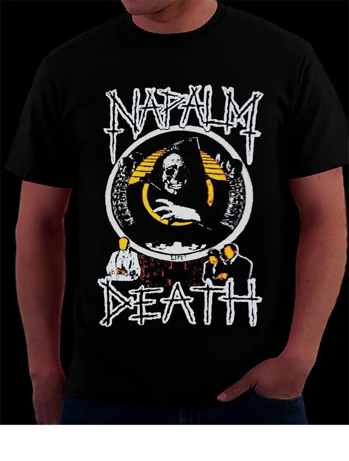 Napalm Death-британский Экстремальный металлический ремешок T_shirt-Размеры: S до 6XL