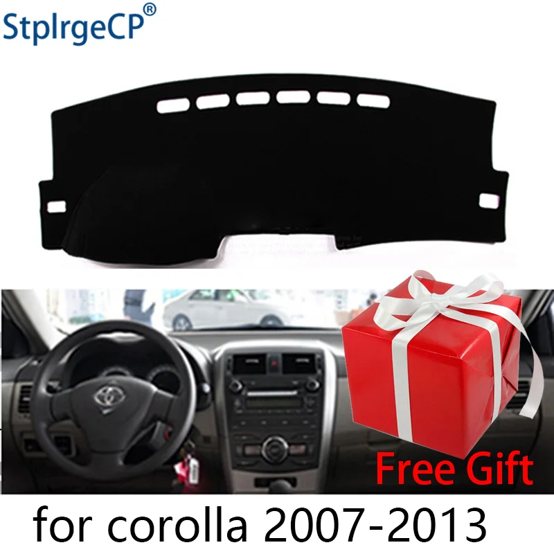 for Toyota Corolla Axio 2007-2013 dashboard mat Protective pad Shade Cushion Pad interior sticker car styling accessories | Автомобили и