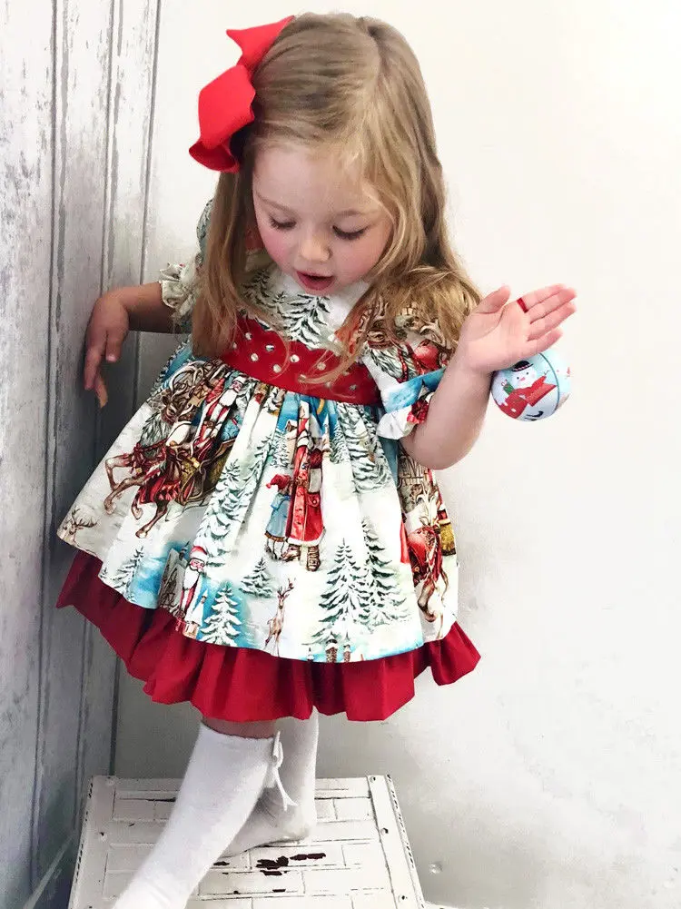 Нарядное вечерние расклешвечерние енное платье принцессы с бантом для маленьких