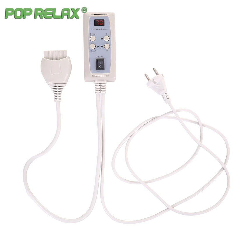 POP RELAX Корея качества здоровья матрас нефритовый Турмалин светодиодный, фотонный терапевтический согревающий коврик для физиотерапии пихта камень массажный коврик