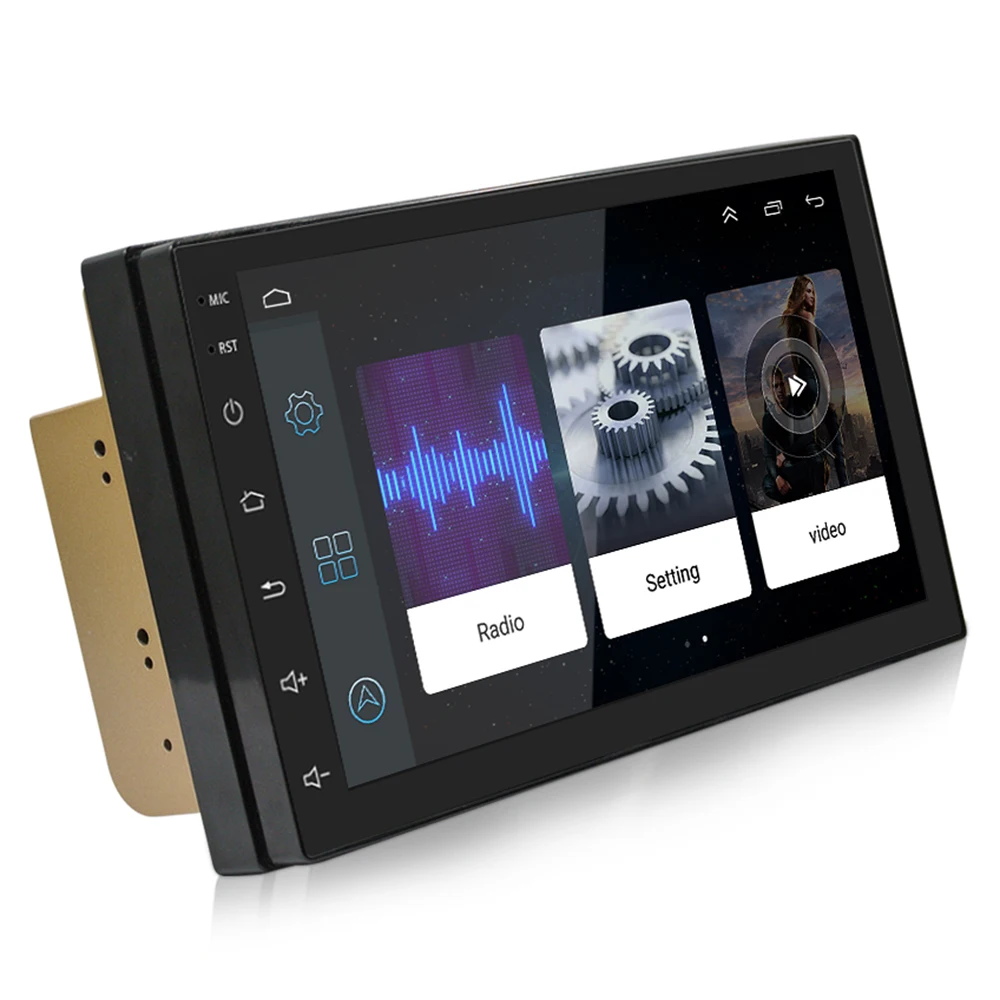 ML CK1018 Универсальный 2 DIN Автомобильный мультимедийный плеер 7 0 ''Bluetooth Android 6 dvd FM