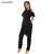 black COCOEPPS, 5XL, 6XL, летние женские комбинезоны с открытыми плечами, плюс размер, комбинезоны, комбинезон, офисный, женский, элегантный, большой размер, повседневный комбинезон - Цвет: black