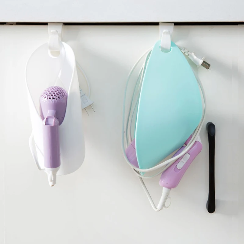 Новый держатель для сушки волос ванная комната спальня фен инструмент крюк дверь