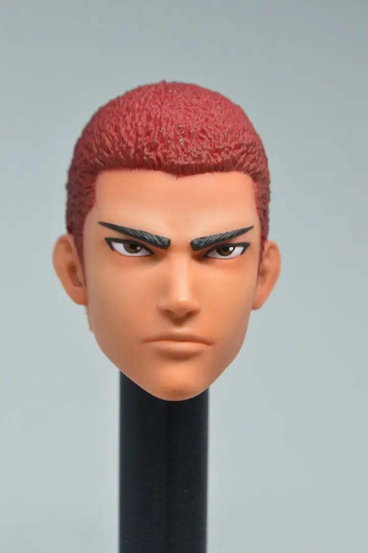 1/6 масштабная экшн-фигурка, скульптурная голова slam dunk sakuragi hanamichi для 12 дюймов