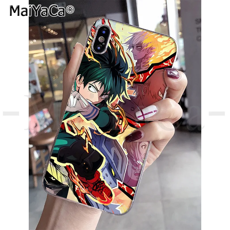 MaiYaCa my hero Academy в продаже! Роскошный крутой чехол для телефона iphone 11 pro 8 7 66S Plus X XS max 10 5S SE XR