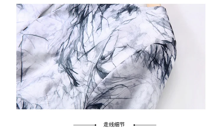 Женское элегантное вечерние тажное платье миди знаменитости с цветочным принтом