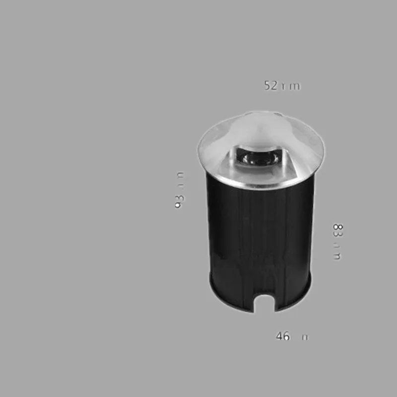 20 шт./лот 3 Вт CREE Chip CE RoHS AC85V 265V 12В Встраиваемая наружная лампа Светодиодная