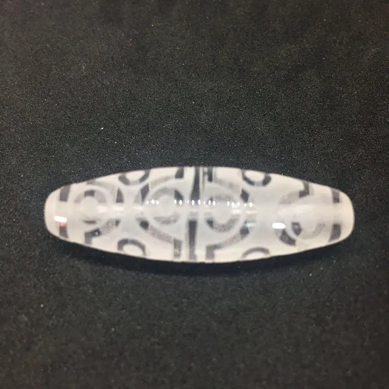 

18 Eyes Natural Quartz Crystal Stone 12mm*38mm Tibetan Beads Pendant Powerful Amulet DIY Pendant Bracelet