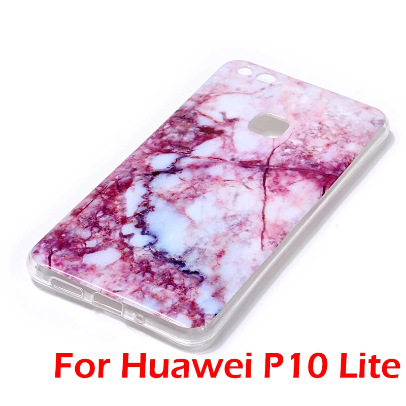 FLYKYLIN Marble Unicorn Phone Case For Huawei P20 Lite P10 P9 P8 2017 Covers Coque Soft TPU Silicon Cases |