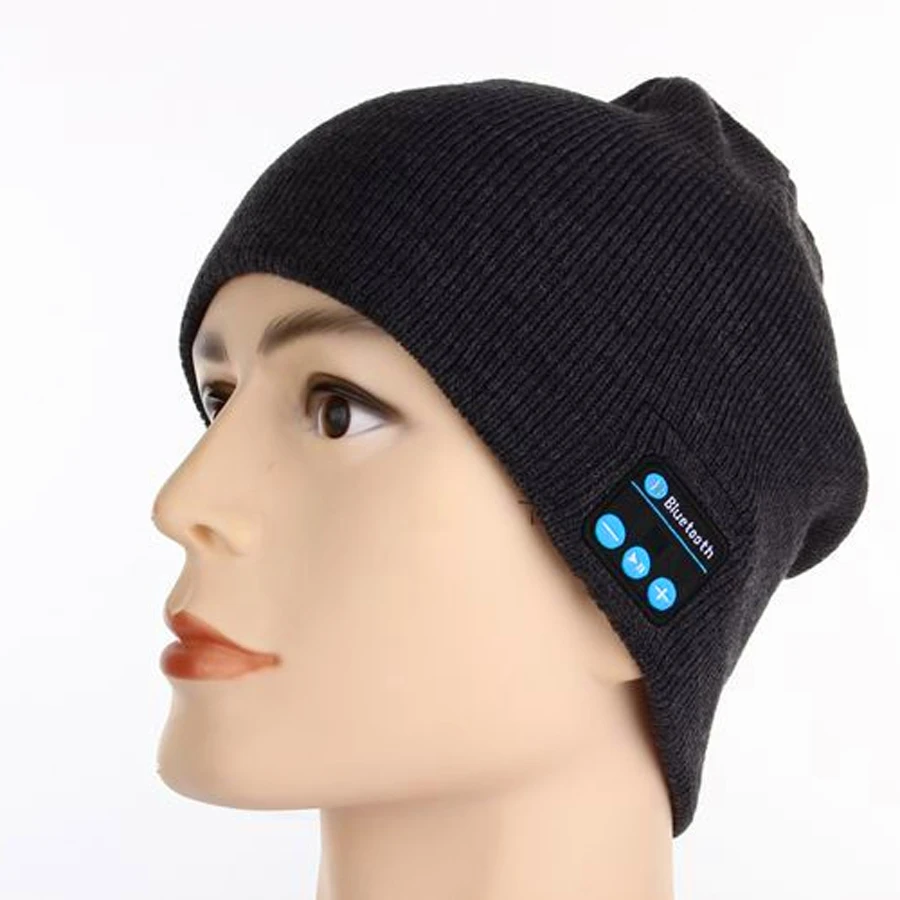 Bluetooth Смарт Кепка tianuurhe гарнитура музыкальная шапка мягкая шапочка Вязаная
