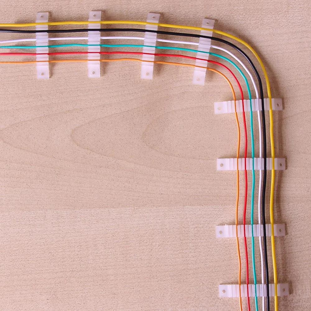 

SW34, 50 шт., держатель кабеля, менеджер для хранения проводов, провод от 24awg до 28awg