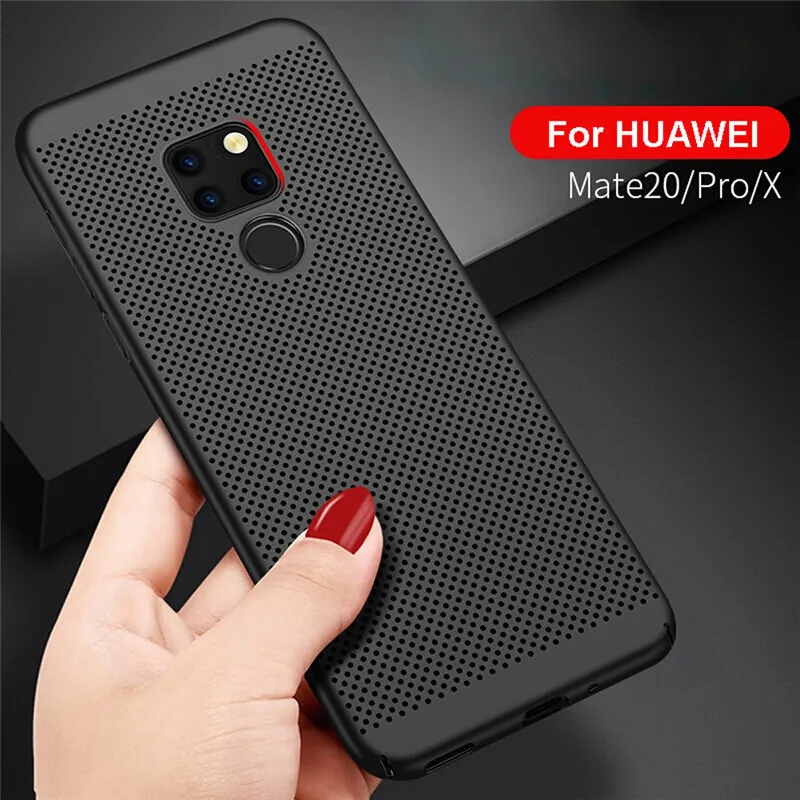 Рассеивающий тепло полый Чехол для мобильного телефона Huawei Mate 20 Pro Lite чехол X Mate20