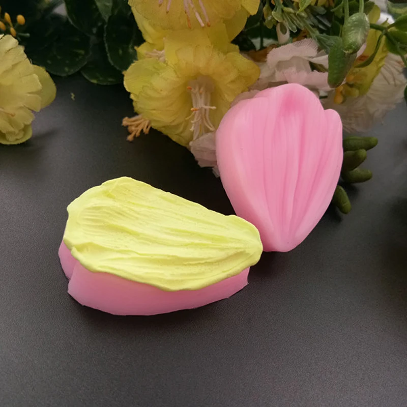 3D Silicone Flower Petal Mould Cake Mold Chocolate Sugarcraft Baking Decorating Tools AC646 | Дом и сад