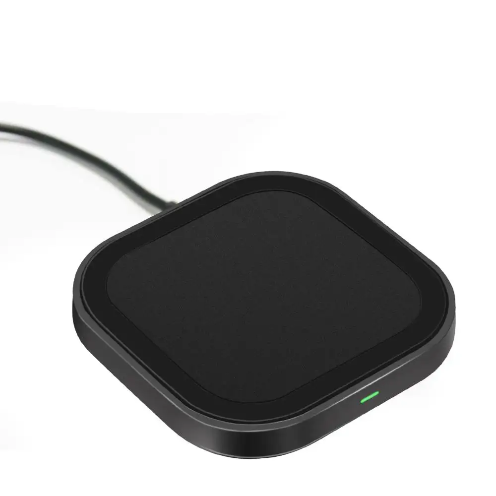 Black marble Lewoer Qi Wireless Charger For iPhone Max X 10W Fast Wirless Charging Pad For Samsung S10 Xiaomi MI 9 desktop pad charging - Цвет: Black marble