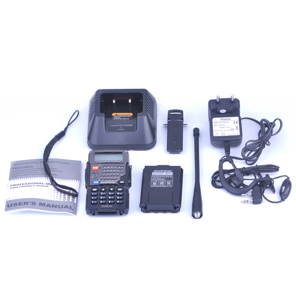 

Walkie talkie Baofeng UV-5RE Plus Two-way Radio UHF VHF Dual Band cb Radio uv-5r 5W Portable Ham Radio for Hunting Transceiver