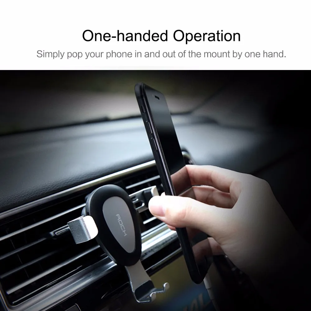 Универсальный Гравитация рок подставка для телефона автомобиля Укладка