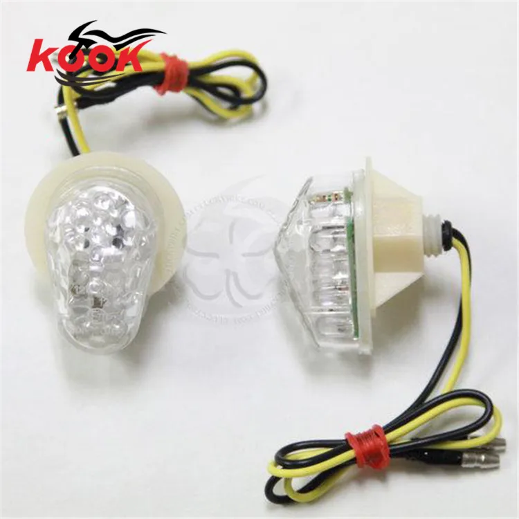 Новинка 2016 2 шт. заподлицо светодиодный сигнал поворота противотуманная фара