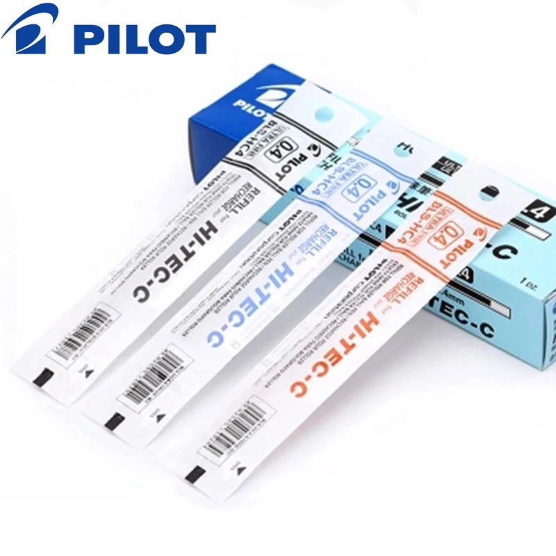 

12 Pieces Pilot HI-TEC-C Gel Pen Refill Ink Cartridge Recharge BLS-HC4 0.25 mm 0.3 mm 0.4 mm 0.5 mm Pen Rods Japan