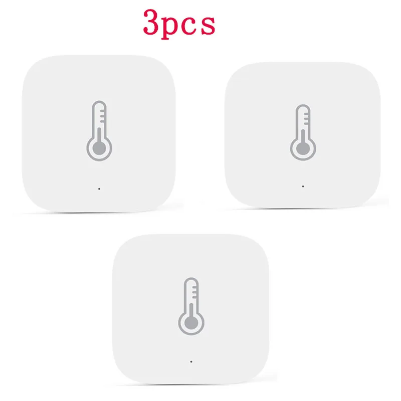 3pcs Aqara Humidity Xiao mi Aqara датчик температуры Hu mi dity датчик окружающей среды давление воздуха умный контроль работа с mi home APP Zigbee соединение - Цвет: 3pcs Aqara Humidity