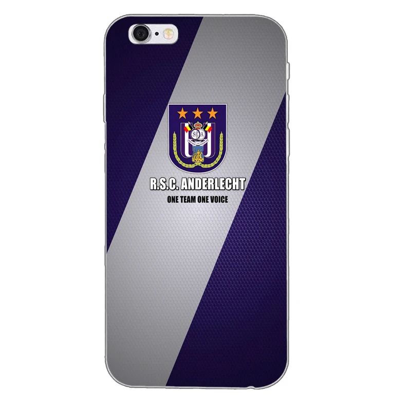 Для RSC Anderlecht чехол-накладка из мягкого силикона ТПУ чехол для телефона для samsung Galaxy S9 S10 A10 A30 A40 A50 A60 A70 A6 A7 A8 J8 J6 J4 prime plus