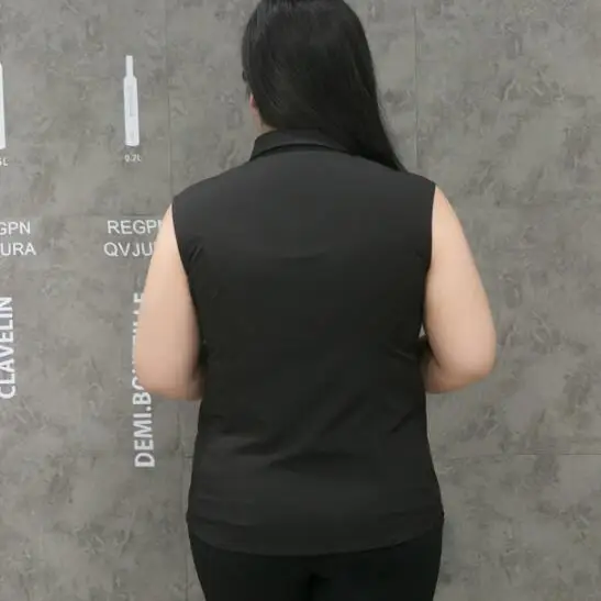 Женские блузки без рукавов белые размера плюс 7xl 8xl 9xl A436 лето 2019|Рубашки| |