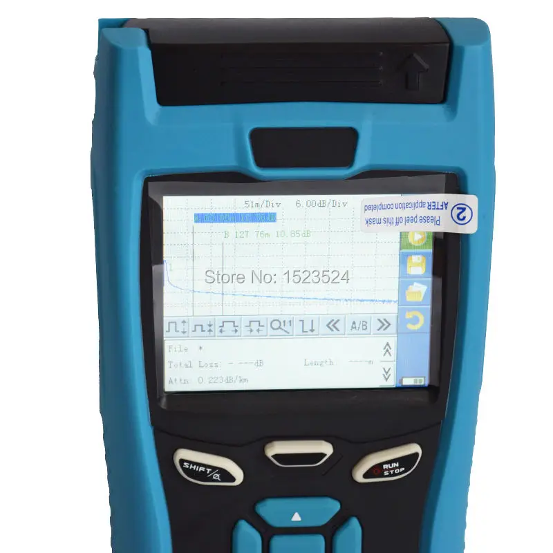 TR 303 30/28 дБ SM 1310/1550nm TR303 Мини OTDR оптический временной домен рефлектометр волоконно