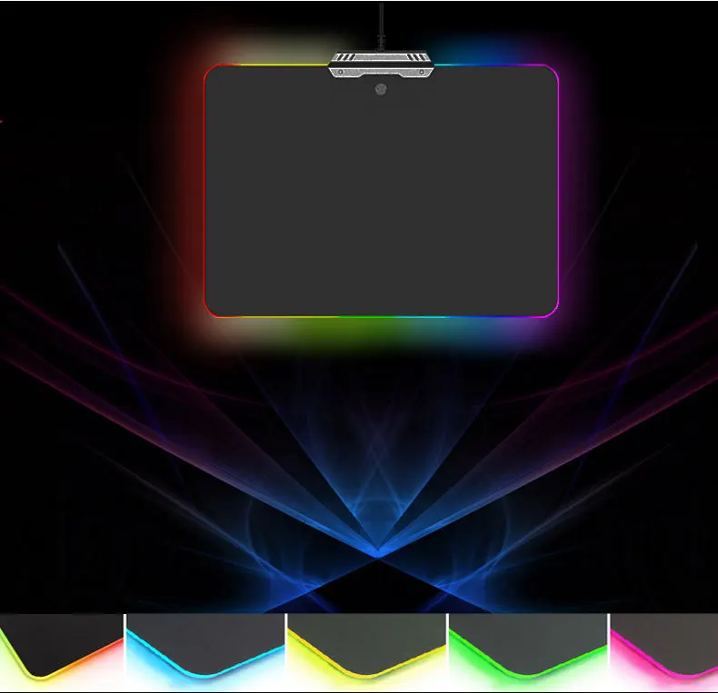 Orion Chroma Customized RGB Hard Mat Lighting Synapse Enabled Micro-textured Metal Waterproof Mouse Pad | Электронные компоненты