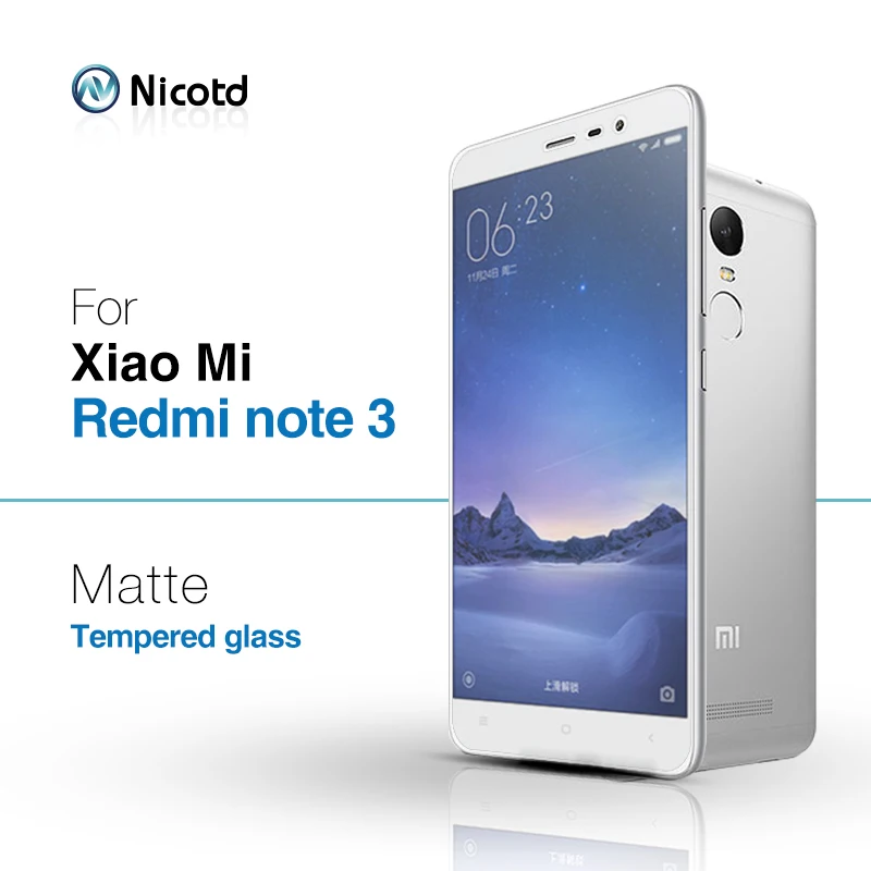9H матовое закаленное стекло для XiaoMi RedMi Note 3 Note3 5 дюйма защита экрана без