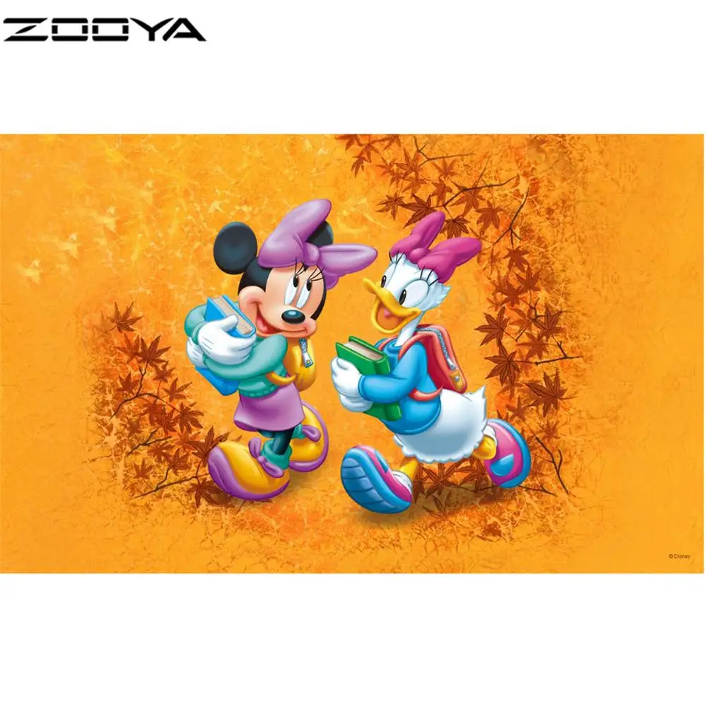 M0037-9 Алмазная вышивка zooya для детей, 5d алмазная живопись, Полная площадь, распродажа, мультяшная мышь, Новое поступление M0037 - Цвет: M0037-9