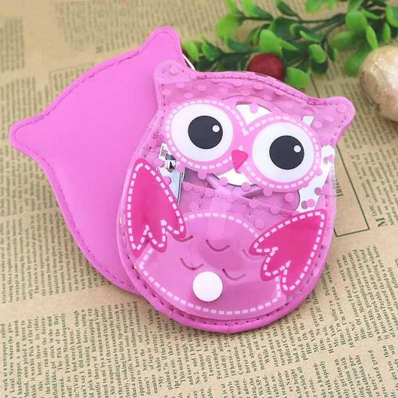 Набор для маникюра с милой совой 60 предметов инструменты дизайна ногтей ножницы