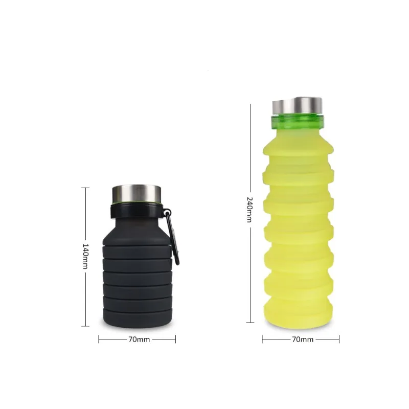 Спорт на открытом воздухе туризма складной cup.550ml миллилитр натуральный Туризм