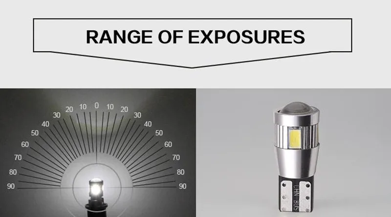 T10 светодиодный автомобильный фонарь Canbus внешний свет лампы для автомобилей