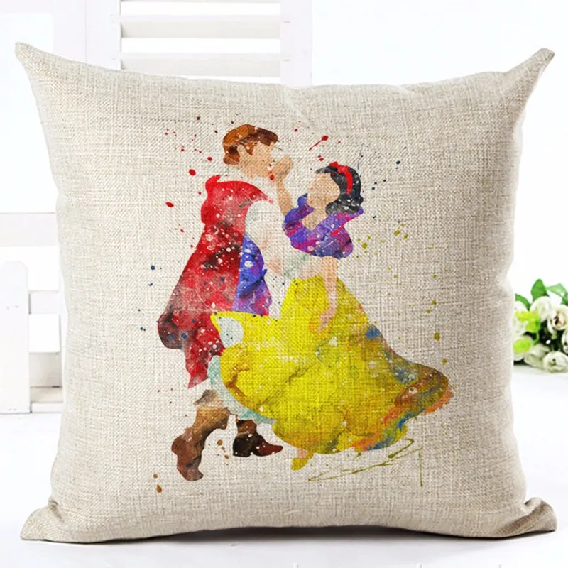 Чехол для подушки в мультяшном стиле с принтом танцора украшение дома