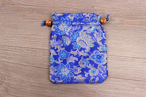 

2015 NEW Wholesale 100Pcs/lot Folk style Jewelry gift bag Storage bag Drawstring Brocade Bags Gift jute Bag Free Shopping