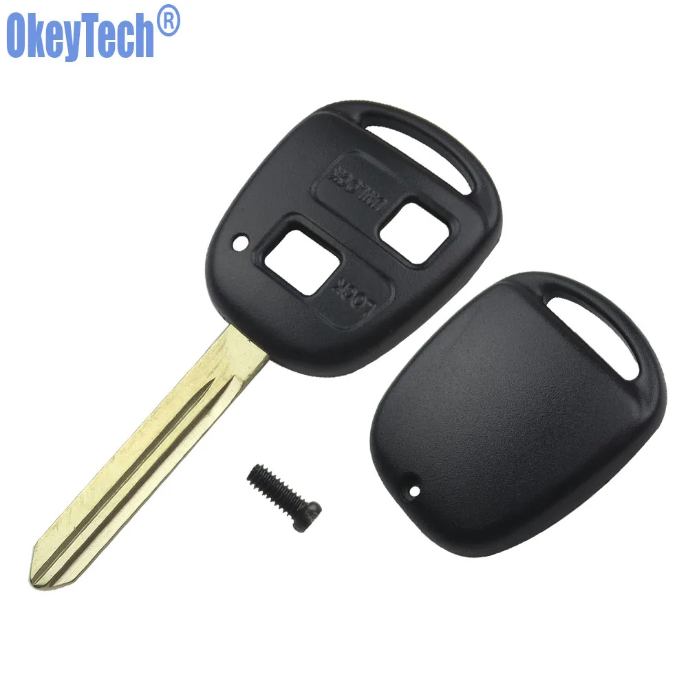 OkeyTech TOY47 корпус автомобильного ключа дистанционного управления чехол без Fob 2