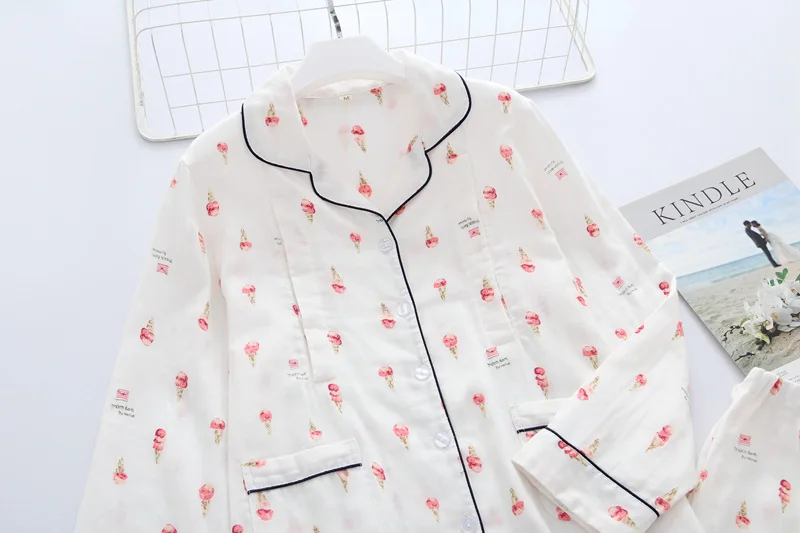 Новинка весна лето 2019 Хлопковая пижама для грудного вскармливания одежда сна