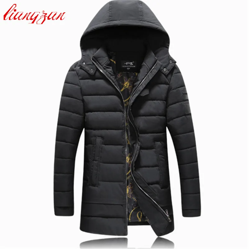 Мужские толстовки хлопковые пальто фирменный дизайн зимние теплые толстые