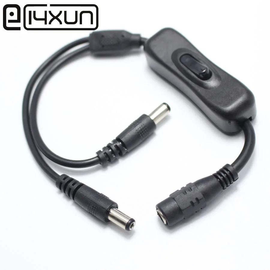 1 шт. 30 см 5 5x2 мм|male power plug|jack plug switchline |