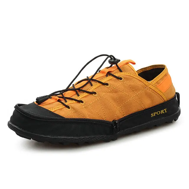 Zipper Quick Dry Outdoor Walking Sneakers Portable Shoe Breathable Casual Trail Climbing Pocket Shoes Zapatilla | Обувь
