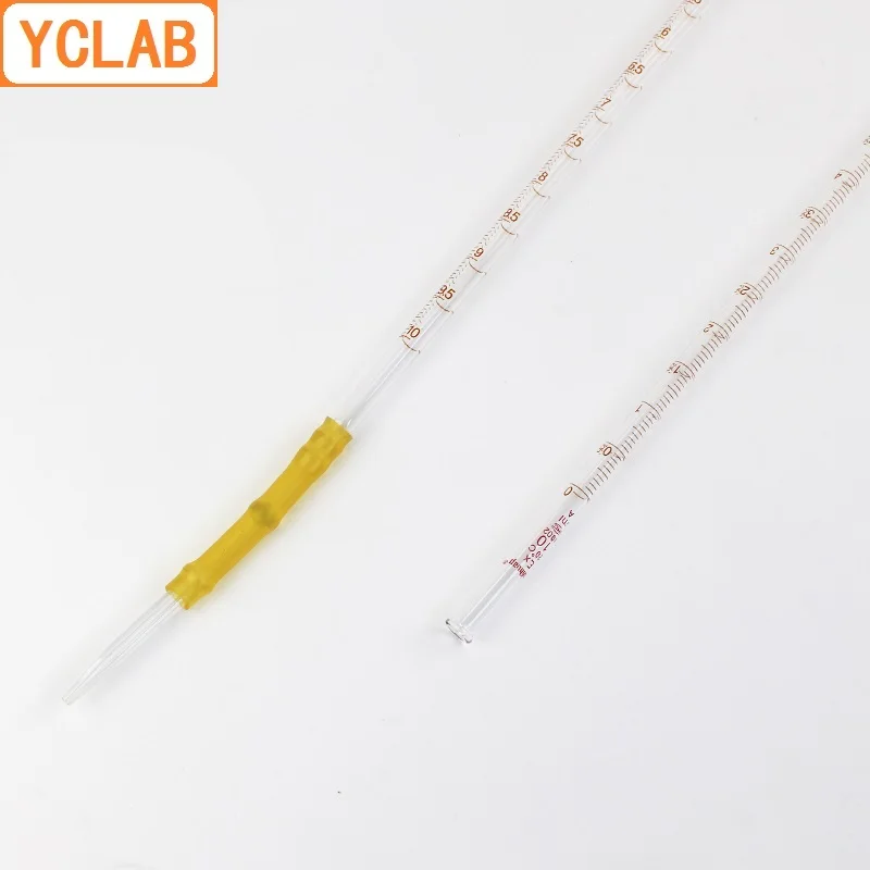 YCLAB 100 мл буретка с соединением резиновой трубки прозрачная стеклянная головка и