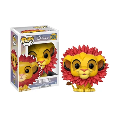 302 Funko POP The Lion King SIMBA LUAU PUMBAA MUFASA аниме фильмы Детские модели подарки - Цвет: 302