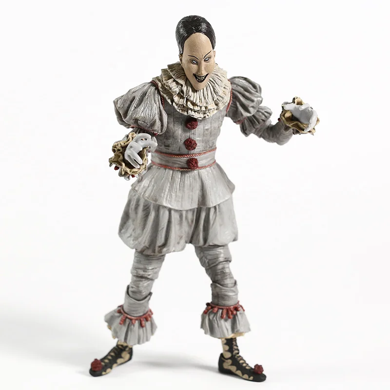 Игрушка NECA Stephen King's It Ultimate танцующий клоун Pennywise с светодиодный ПВХ фигурка Коллекционная модель игрушки