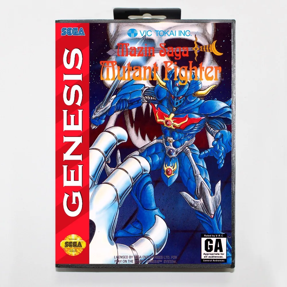 Картридж для игровых автоматов Mazin 16 бит с коробкой Sega Mega Drive Genesis|16 bit|md game16 bit md |