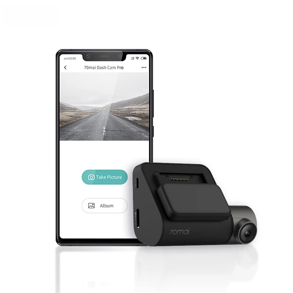gps модуль для XIAOMI 70mai Dash Cam Pro Smart Car 1944P HD видео запись 140 FOV камера Голосовое управление английская версия