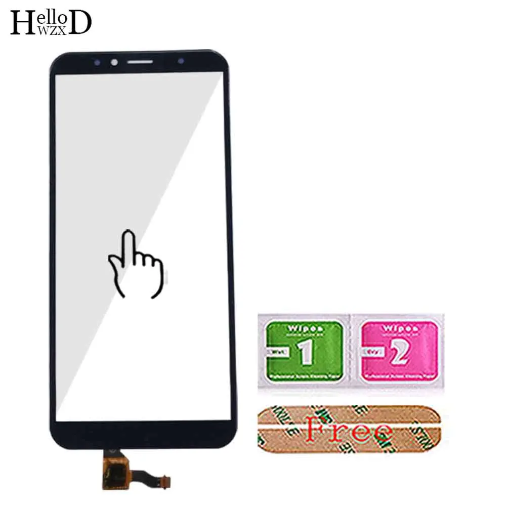 Darkblue No Tools 5,7 ''мобильный сенсорный экран сенсор для Huawei Honor 7A Pro AUM-L29 сенсорный экран дигитайзер Передняя стеклянная панель - Цвет: Darkblue No Tools