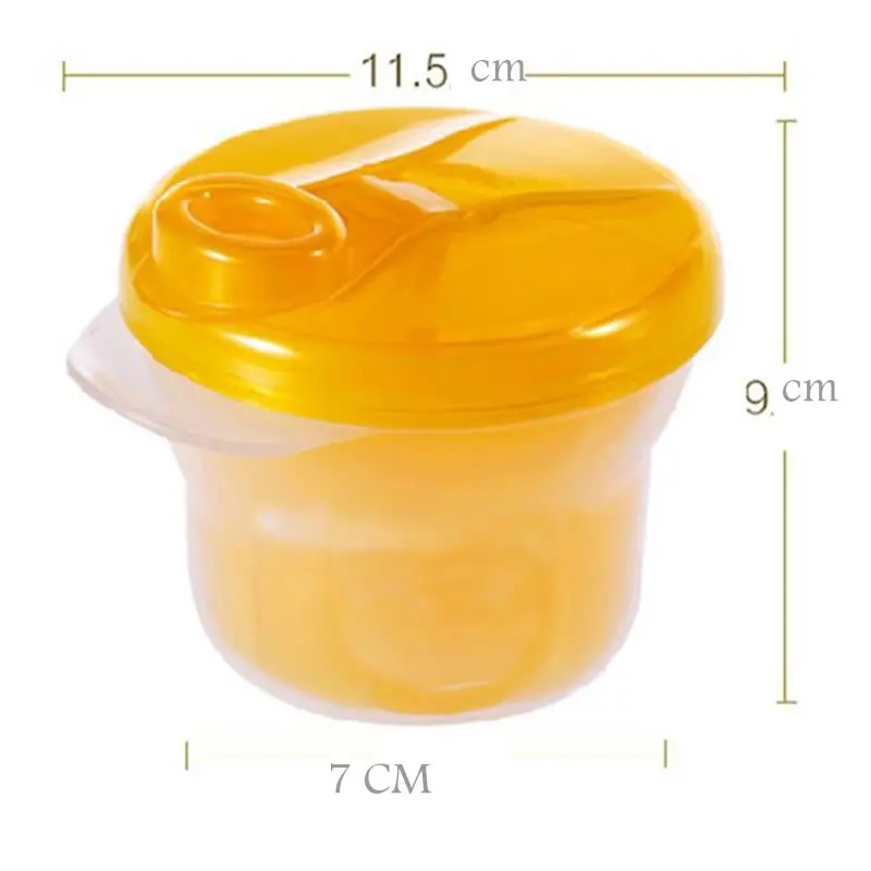 Портативный диспенсер для молочного порошка контейнер еды коробка хранения