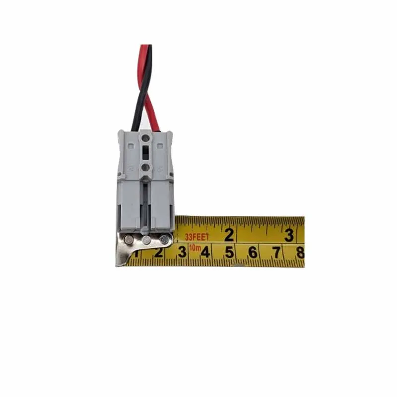 2 М силовой свинец для консервировочной машины или MALTZILLA (40AMP ANDERSON PLUG X крокодил |